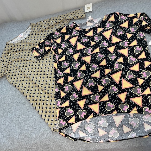 LuLaRoe Tops - Disney Lularoe Irma Top Bundle Lot Womens XS Tunic Stretch Casual Lounge